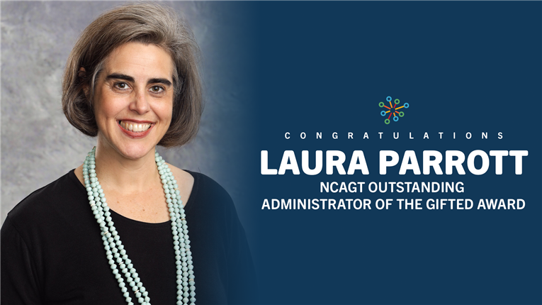  Laura Parrott Earns Outstanding Administrator of the Gifted Award